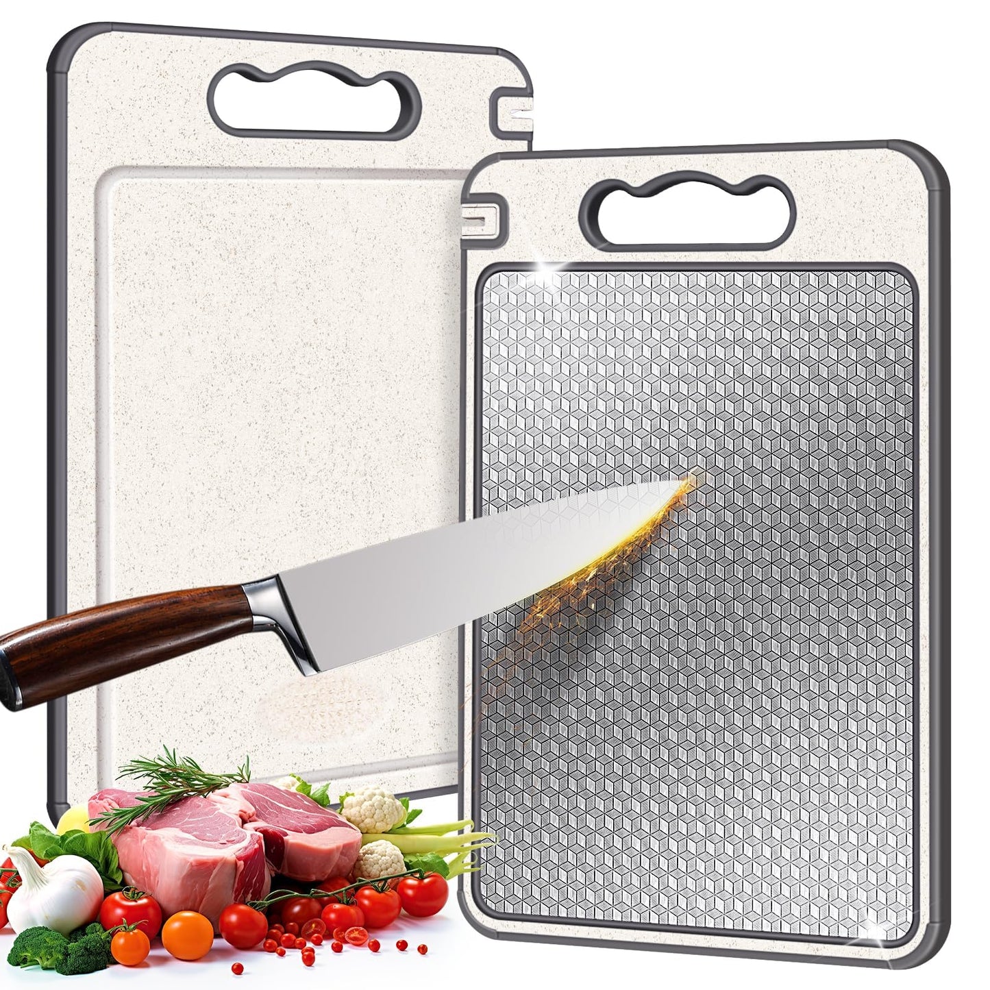 (30% di sconto) Nuovo tagliere da cucina in titanio