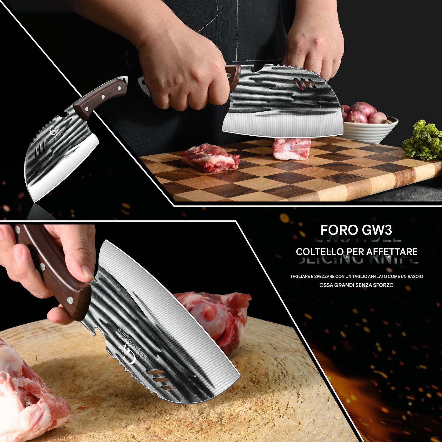 (OFERTA CALIENTE) Coltello da cucina multiuso, acciaio al carbonio resistente