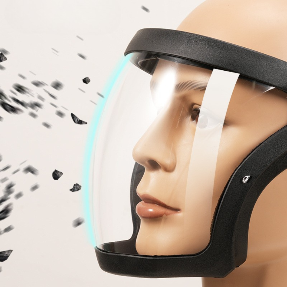 (SCONTO DEL 30%) La visiera protegge il viso dalla polvere sottile e dalla nebbia.