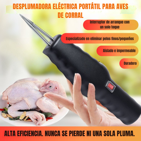 (SCONTO DEL 30%) Máquina de depenar portátil e manual
