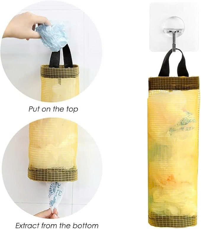 (30% di sconto) 5 sacchetti per la spazzatura da cucina e per la spesa